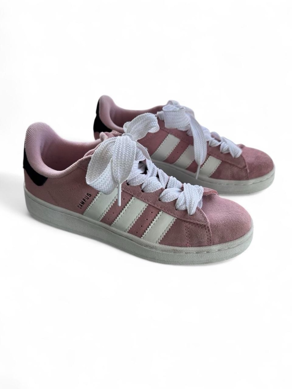 Adidas Campus 00s Pink White Sneakers HP6395 Size 6.5 Preppy Coquette